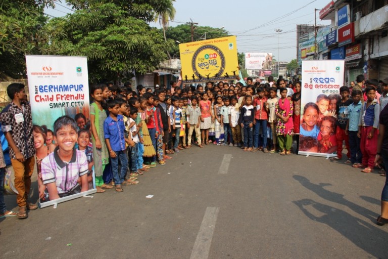 Children at Raahgiri in Berhampur