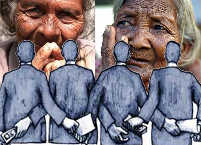 Old age pension money grabbed in Dunguripali