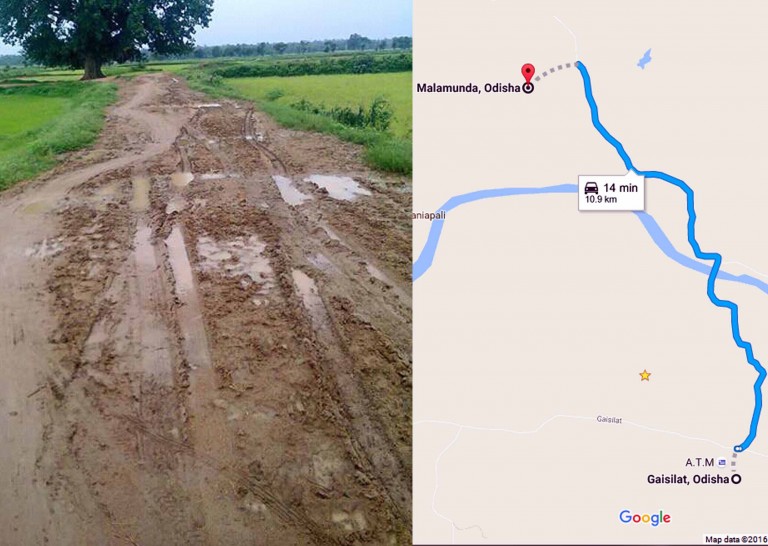 No pucca road to Malmunda village