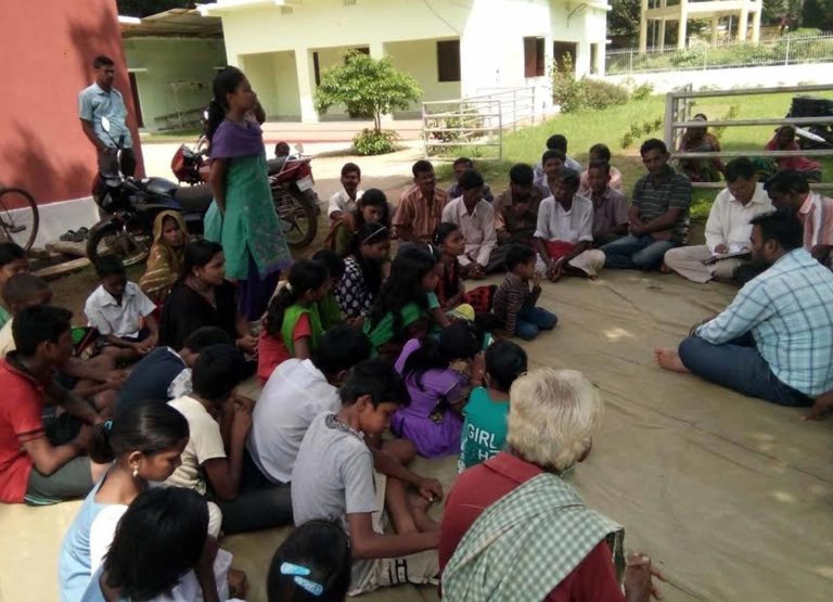 Children participates in special Gram Sabha