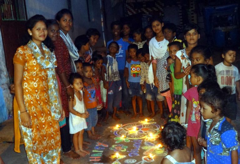 Children show the way for a safe Deewali in Berhampur