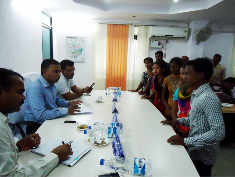 Youth met collector for toilets in Berhampur
