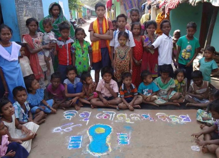 Children Federation spread the message for ODF on World Toilets Day