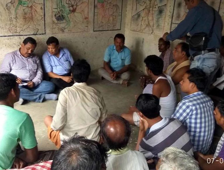 Farmer suicide row: officers flooded the village