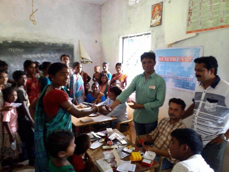 Hundreds of Patients Were Treated in Free Health Camp