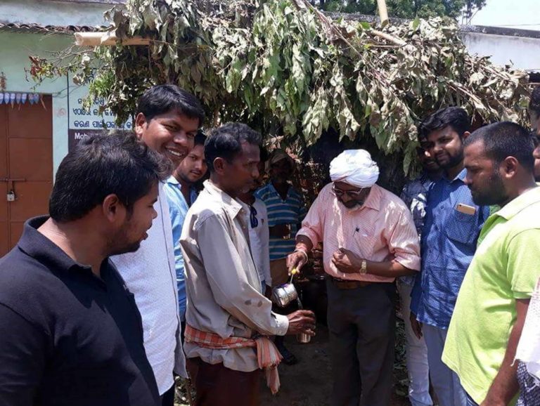 Drinking Water Shed Launched by BJYM Padampur