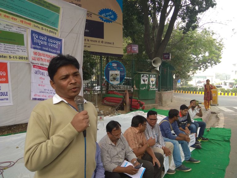 Kosali Activists Staged Dharna at Jantar Mantar; Demands Constitutional Recognition