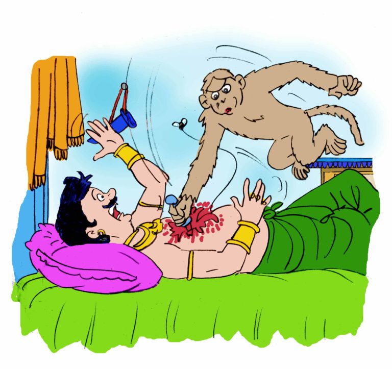 ରଜା ଆର ମାକଡ କଥା